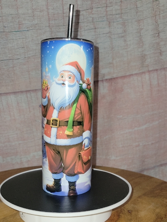 Other - Santa Stainless Steel Tumbler